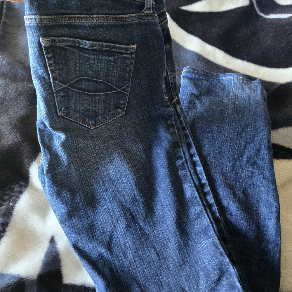 Abercrombie & Fitch Dark Blue Skinny Jeans